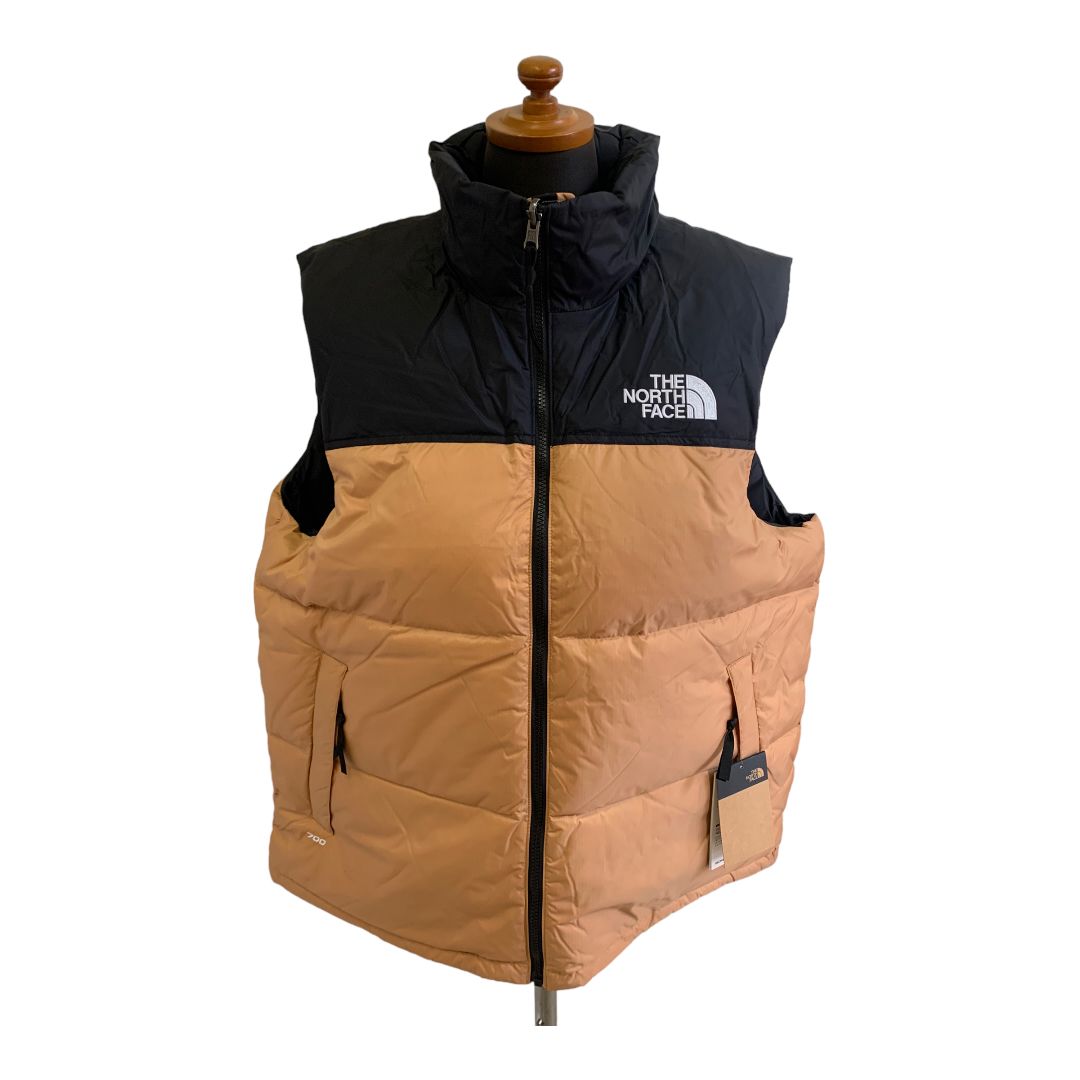 未使用】THE NORTH FACE ノースフェイス ダウンベスト ベージュ XL ...