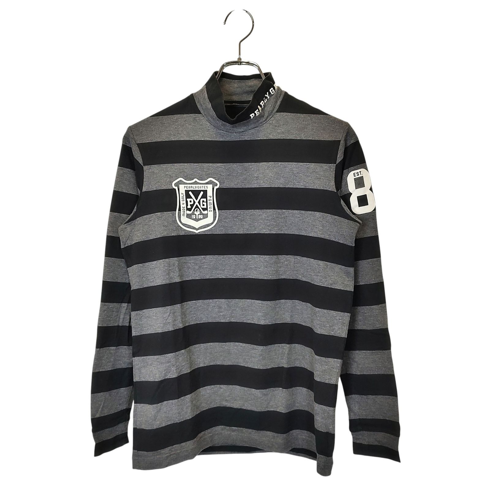 パーリーゲイツのモックネック PEARLY GATES イエロー モックネック