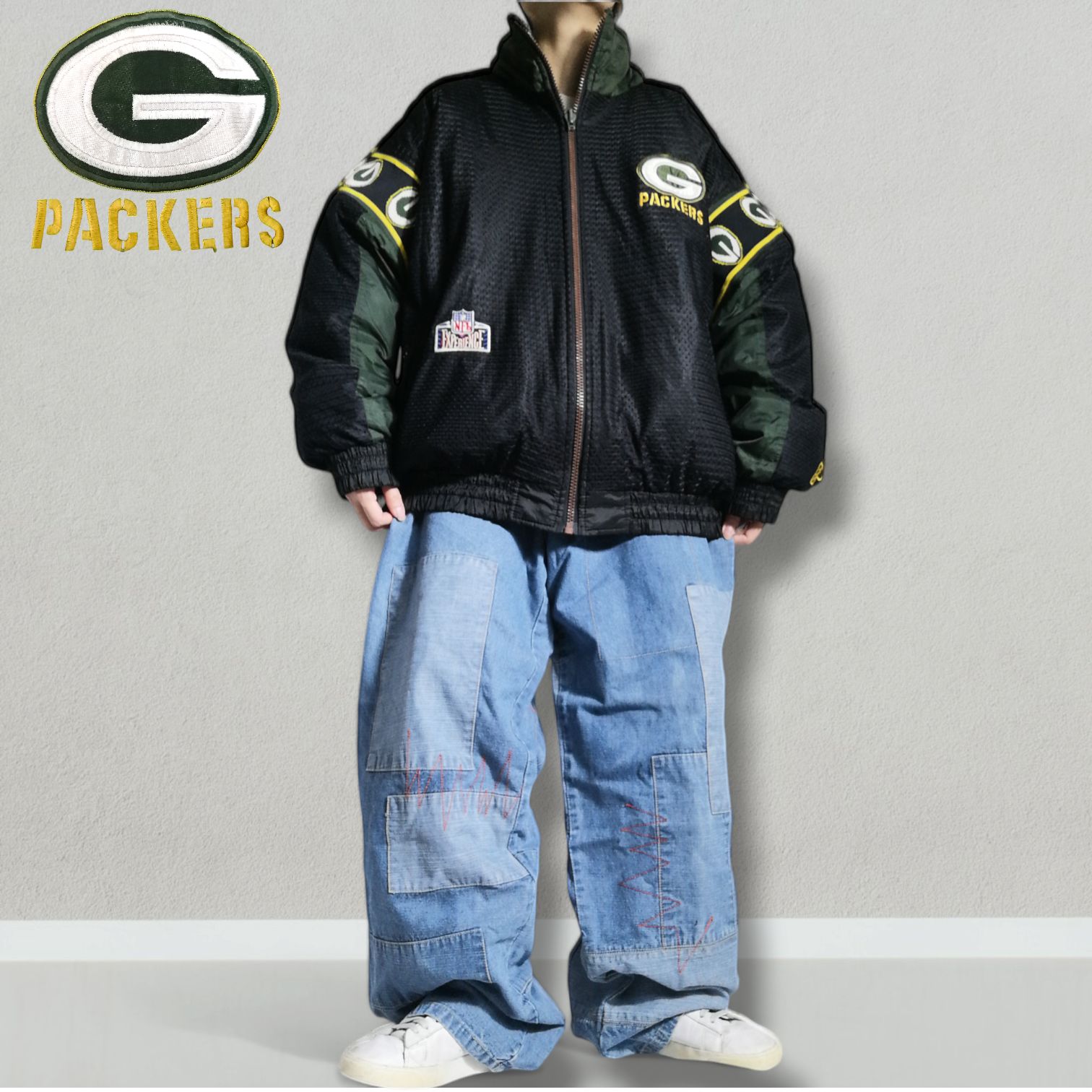 90s STARTER NFL グリーンベイパッカーズ 中綿ジャケット 楽天