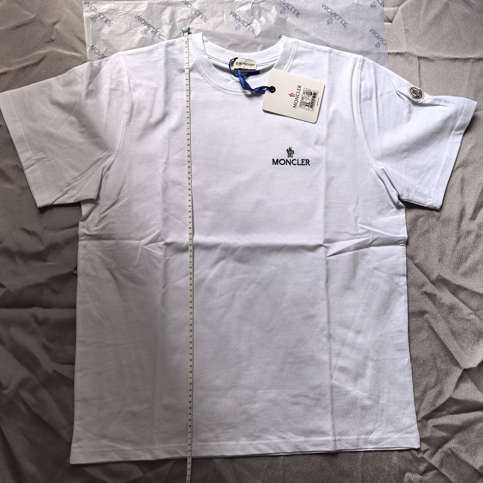 楽天市場】モンクレール MONCLER Tシャツ 半袖 ホワイト/ピンク