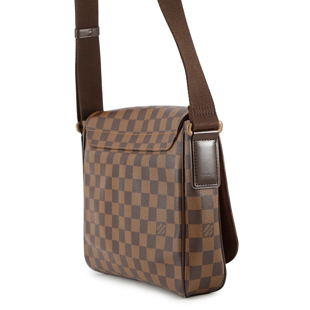 ルイヴィトン メッセンジャーバッグ ダミエ エベヌ ディストリクトPM N41213 LOUIS VUITTON ヴィトン クロスボディ メンズ