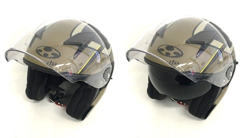 OGK KABUTO オージーケーカブト EXCEED GLIDE ジェットヘルメット 除菌消臭済 Sサイズ フラットブラックカーキー オートバイ ツーリング ライディング バイカー バイク用品 TA3489