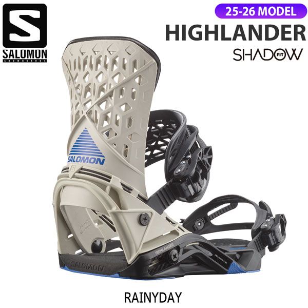 25-26 サロモン ハイランダー SALOMON HIGHLANDER スノーボード ビンディング バインディング 25-26-BD-SLM レイニーデイ S M L