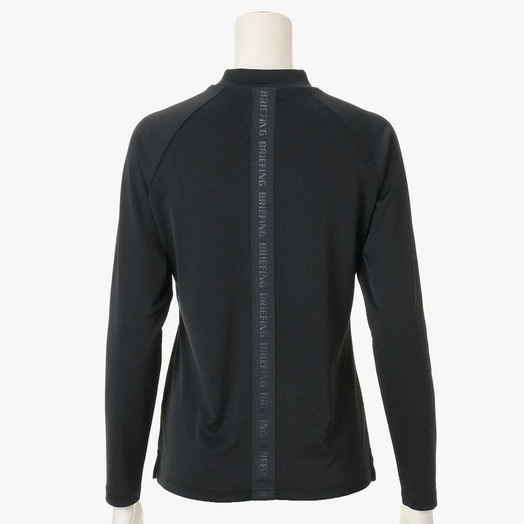 ブリーフィングゴルフ BACK LOGO LINE LS HIGH NECK BRIEFING GOLF