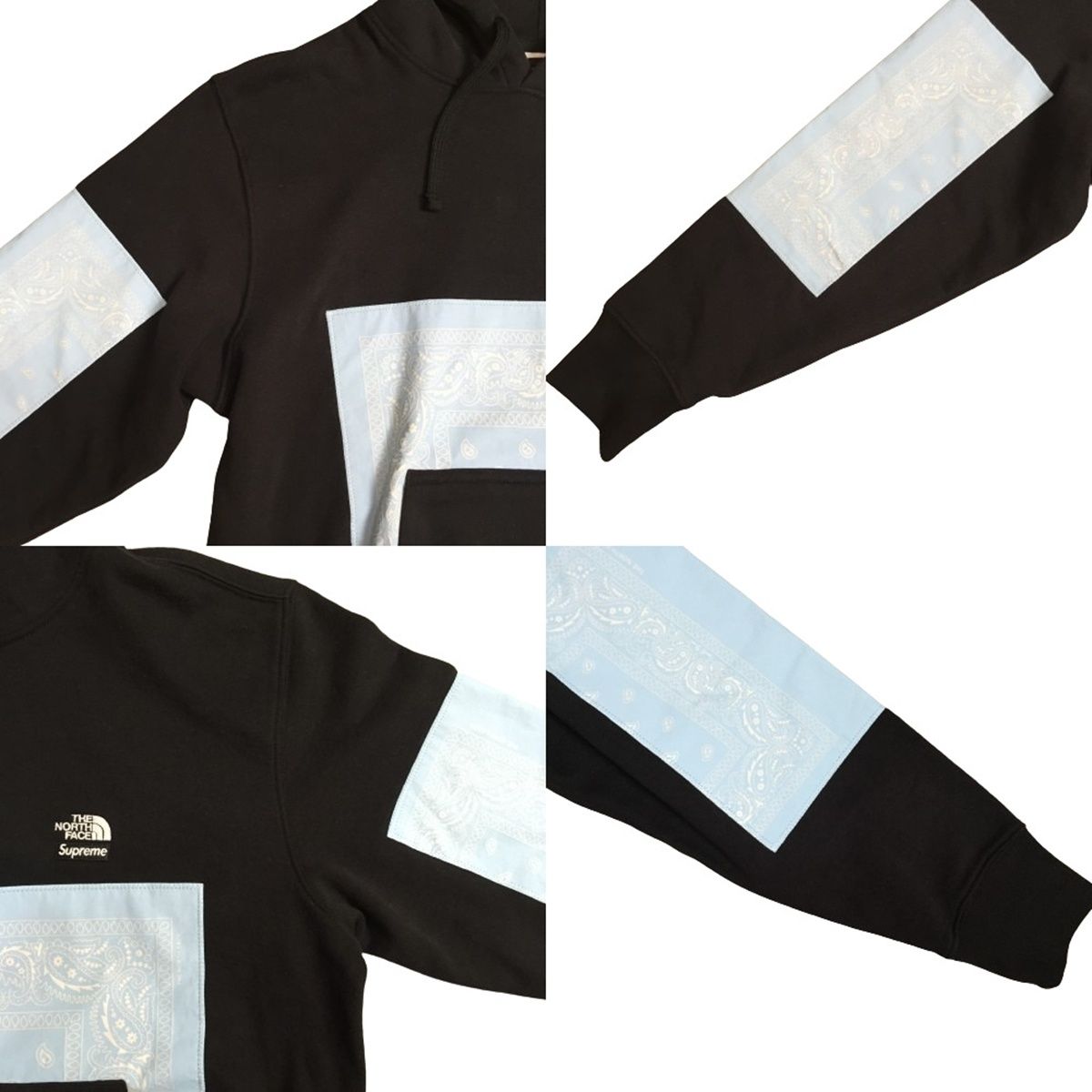 Supreme シュプリーム THE NORTH FACE NT02208I バンダナ柄 パーカー