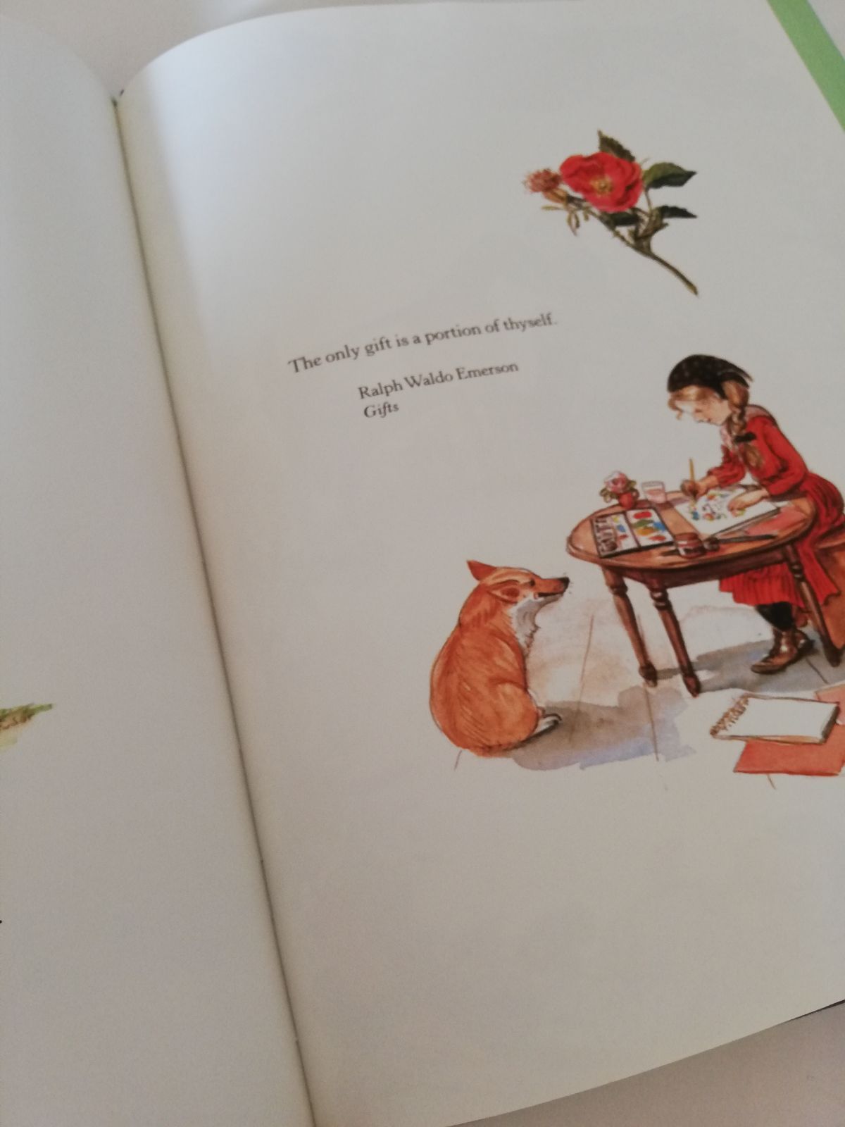 The Springs Of Joy　Tasha Tudor　洋書　喜びの泉　ターシャ テューダーと言葉の花束