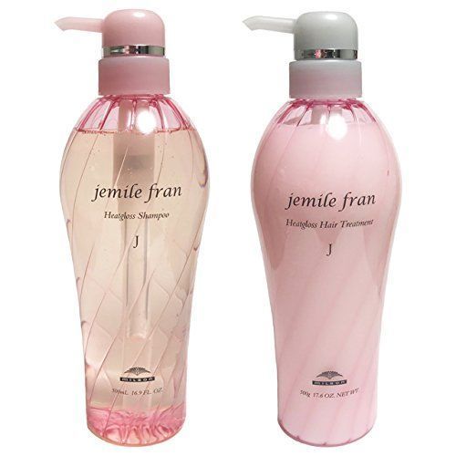 fran セット jemile トリートメント500g シャンプー500ml J ヒートグロス ジェミールフラン ミルボン