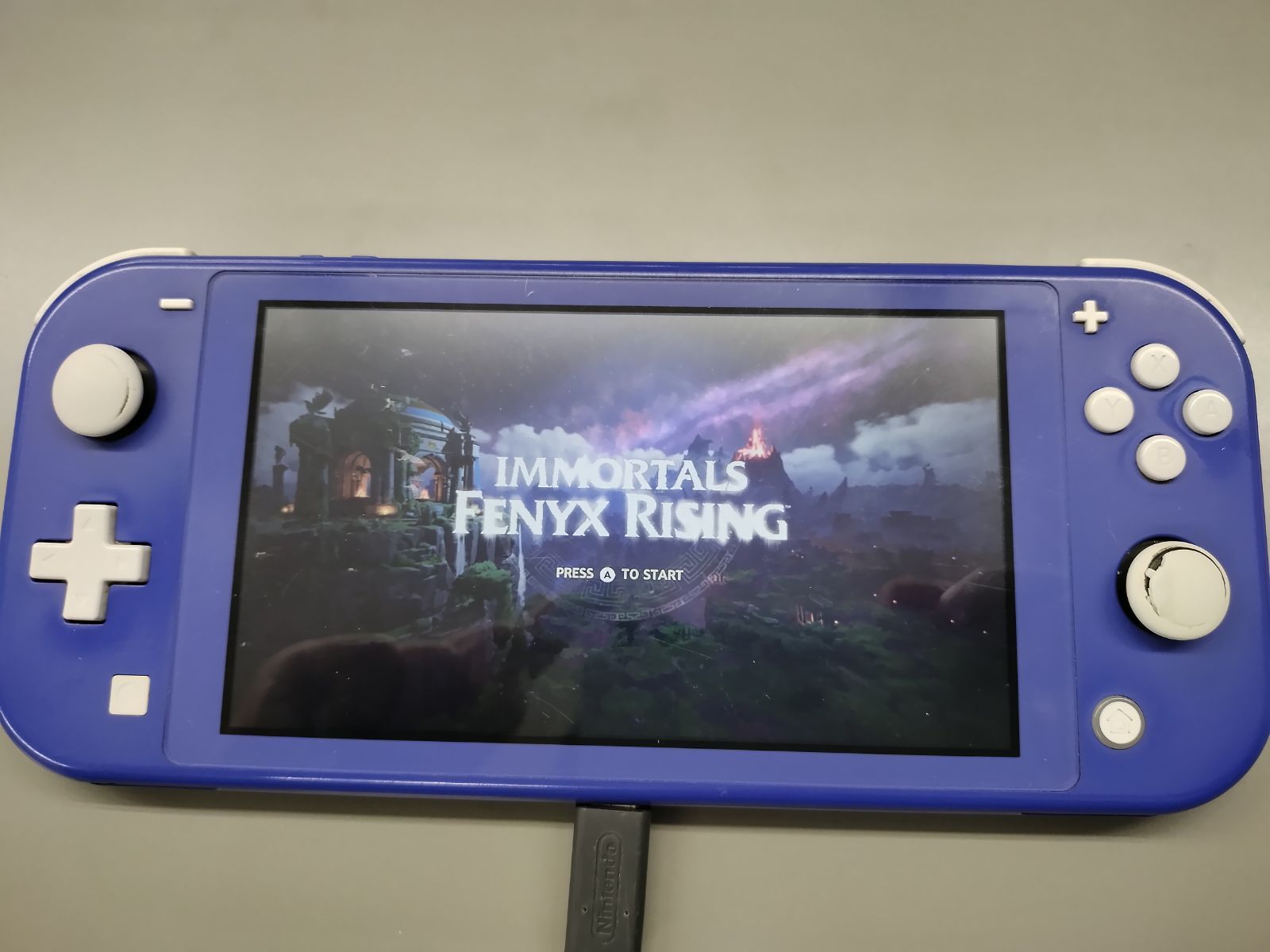 ジャンク本体】Nintendo Switch Lite ブルー 動作不良品 【50-501