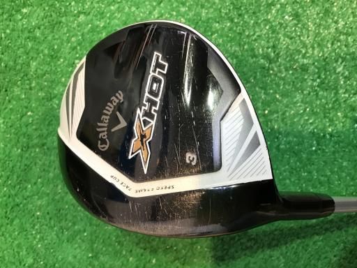中古】 キャロウェイ X HOT 3W レフティ フェアウェイウッド FW