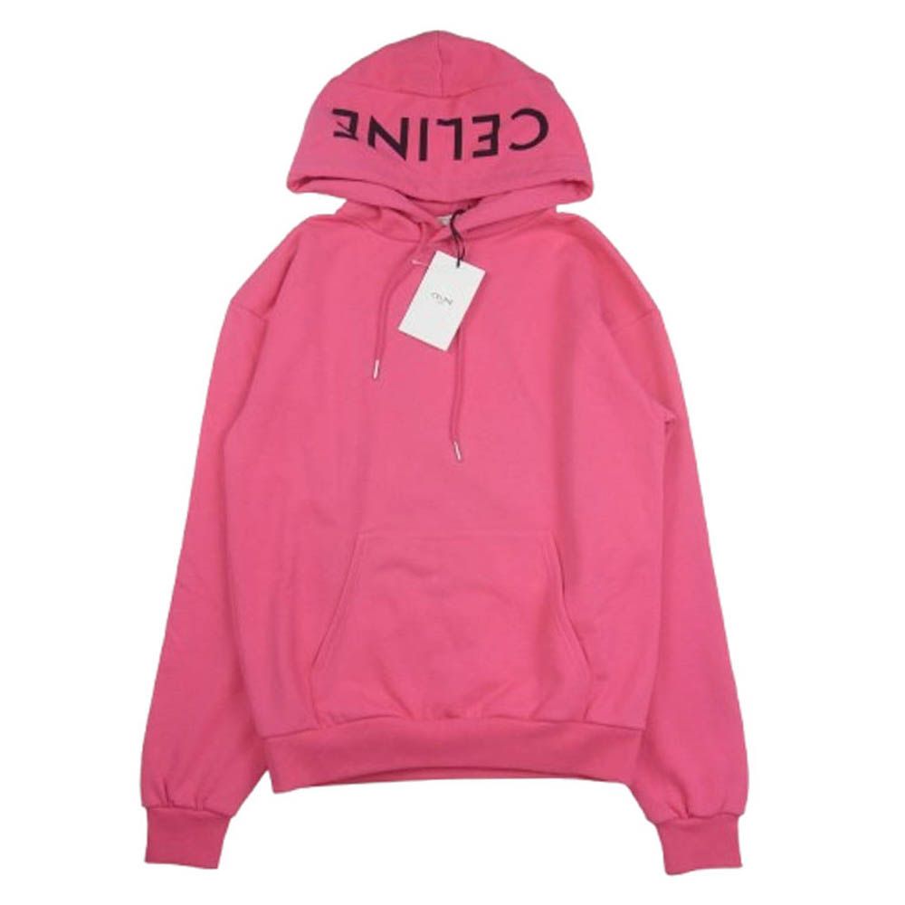 期間限定値下‼︎セリーヌ CELINE ルーズフィットロゴプリントパーカー CELINE セリーヌ 21SS 2Y499052H LOOSE HOODIE WHIT HOOD LOGO