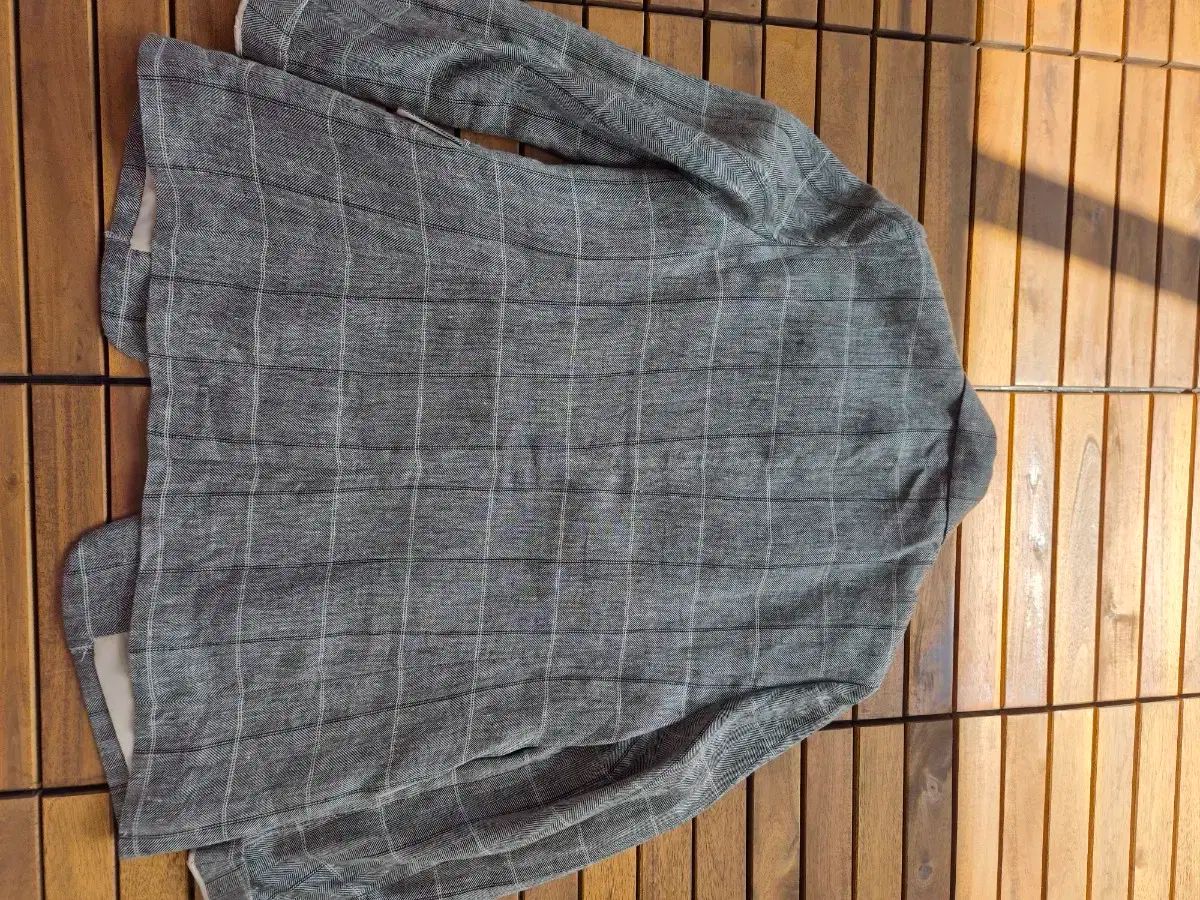 Osborne チェック ブレザー 66 麻 100 MAAHADDERANG_COM