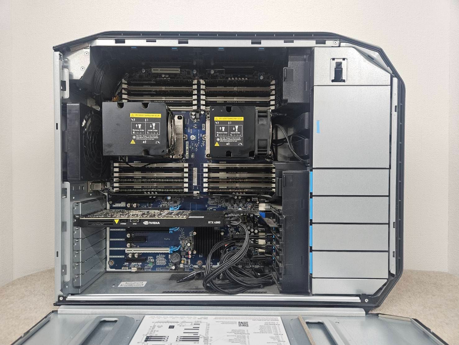 HP Z8 G4 Workstation AI研究ワークステーション Xeon G 6230 第2世代 40コア80スレッド2CPU 256GBメモリ SSD 2TB 4TB HDD RTX4000 CHRISTIANNAURATH_COM_BR