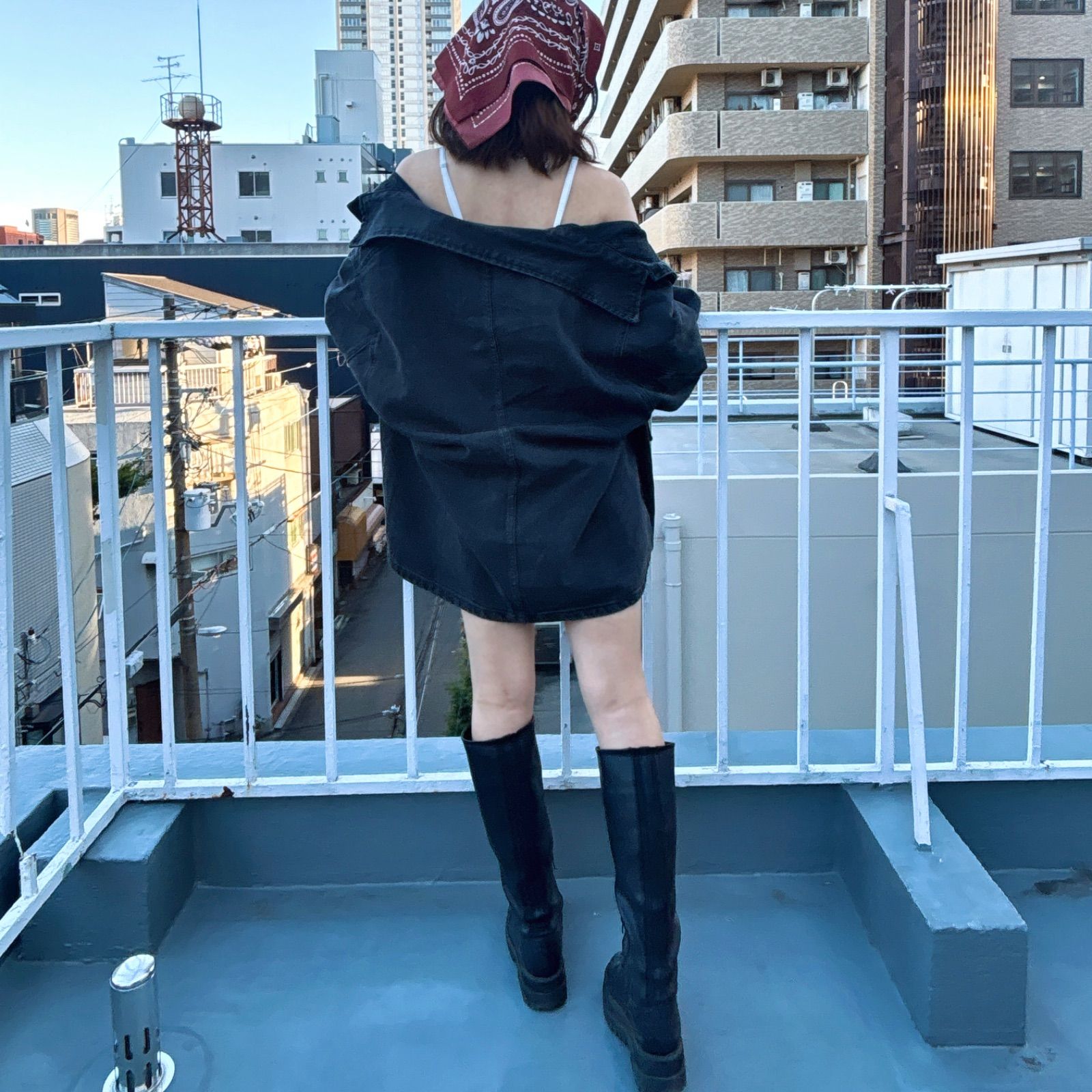 【正規品販売】 エッグデニムオーバージャケット 2色 ユニセックス