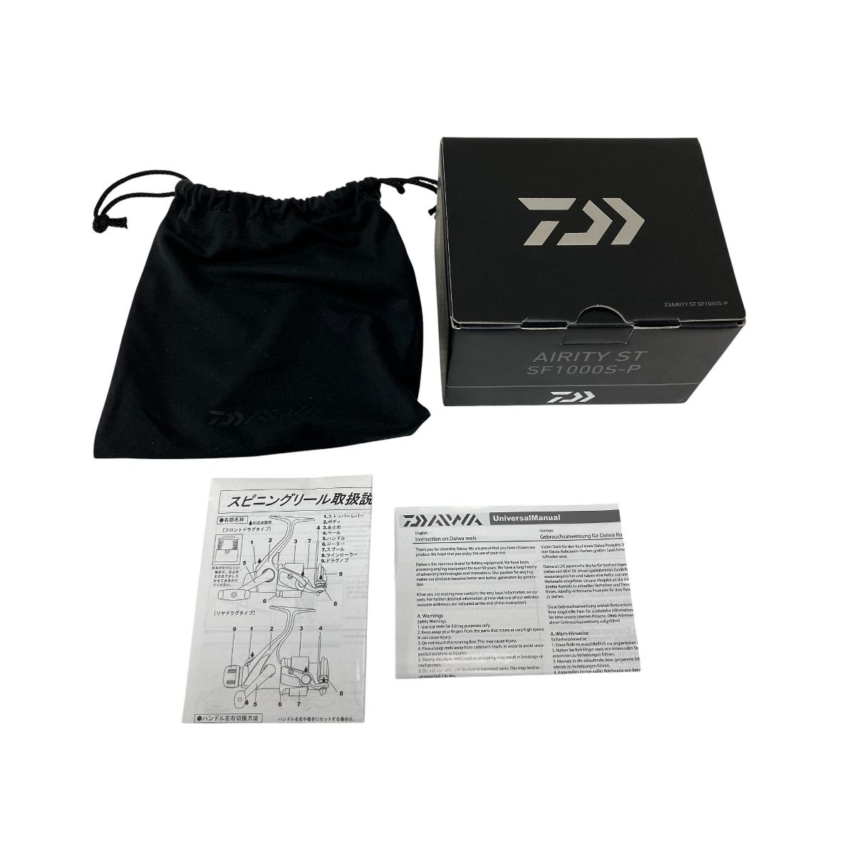 DAIWA 23 AIRITY SF 1000 S-P スピニングリール エアリティ ダイワ 良好