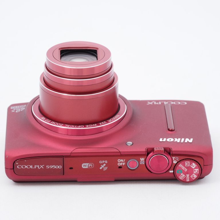 Nikon - ★美品★ ニコン COOLPIX S9500 RD ヴェルヴェットレッド Amazon.com : Nikon COOLPIX S9500 Wi-Fi Digital Camera with
