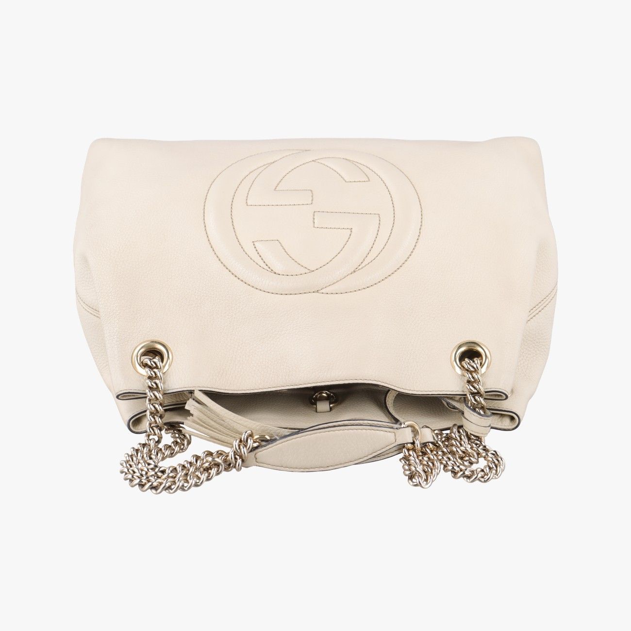 グッチGucciソーホーホワイトレザー308982E019497802