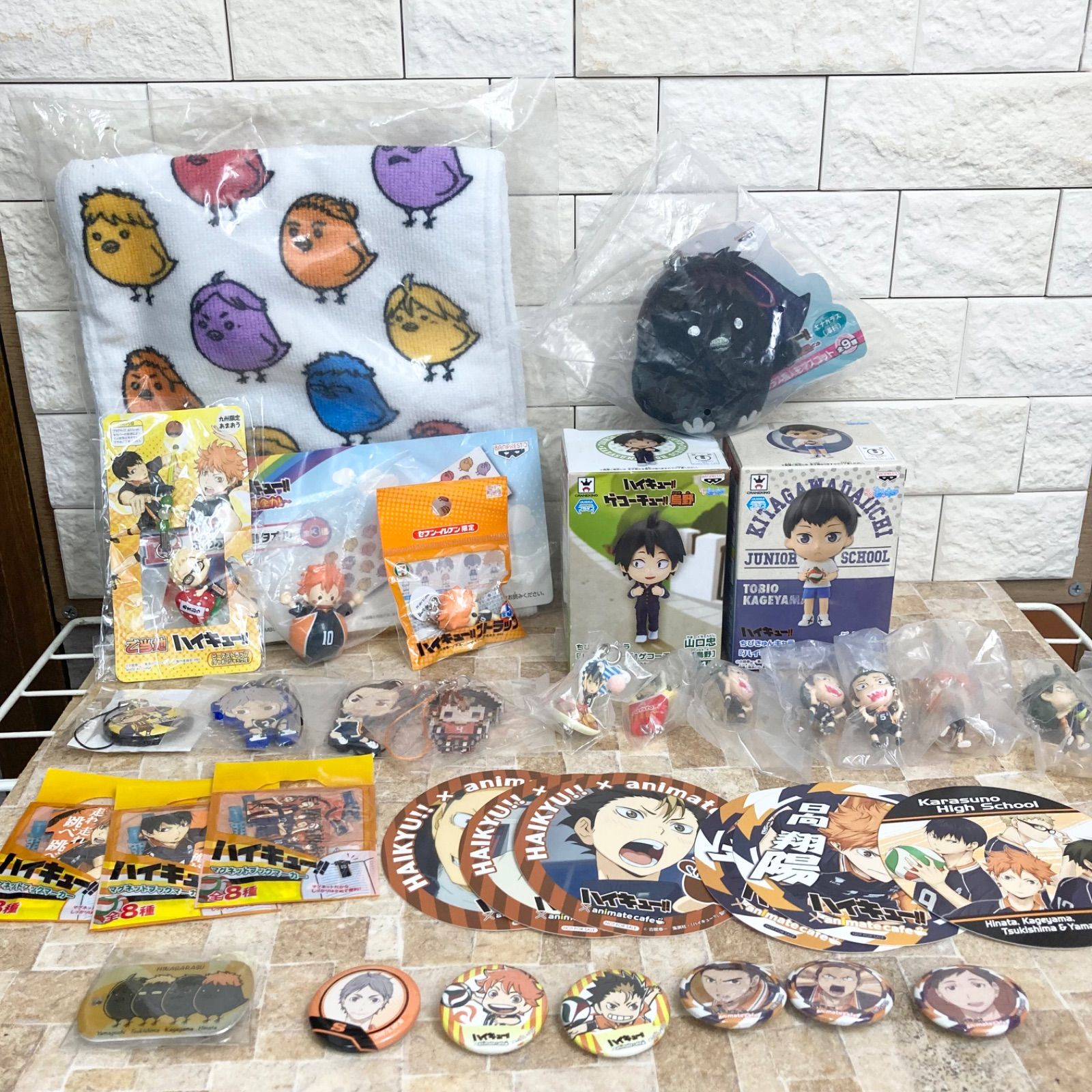 美品】烏野高校 34点 まとめ売りハイキュー‼︎ 日向翔陽 影山飛雄 月島