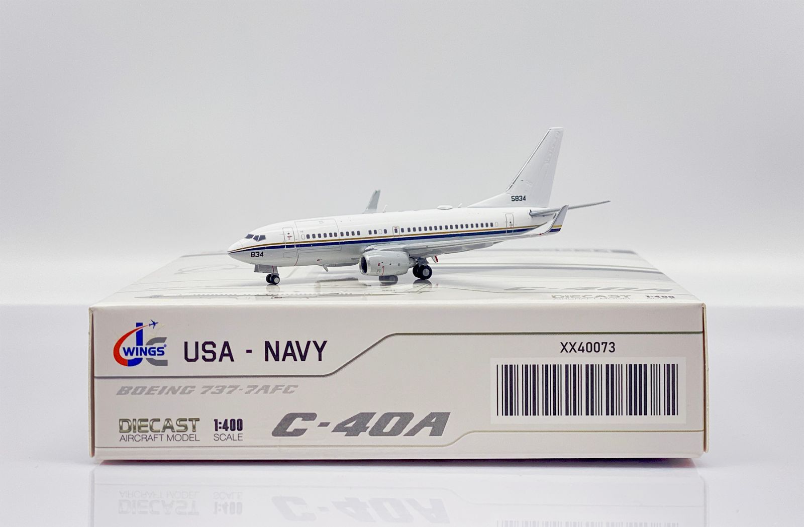 非売品 Jcwings アメリカ軍 C-40A 165834 1/400 民間航空機 - www