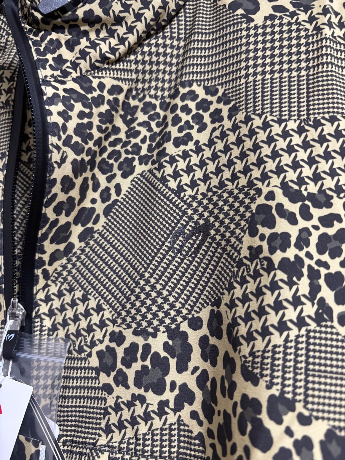 マスターバニーエディションレオパード柄レインウェア0 S