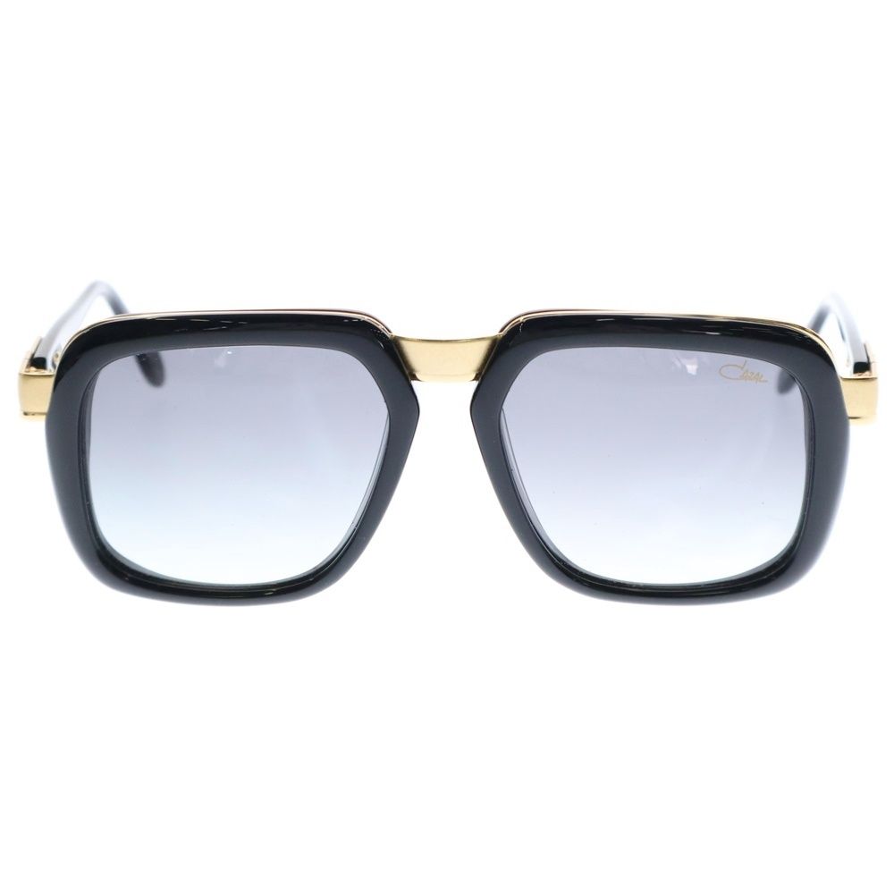 Cazal 特別モデル サングラス ブラック未使用品 CAZAL (カザール) Rectangular Frame Glasses レクタンギュラー