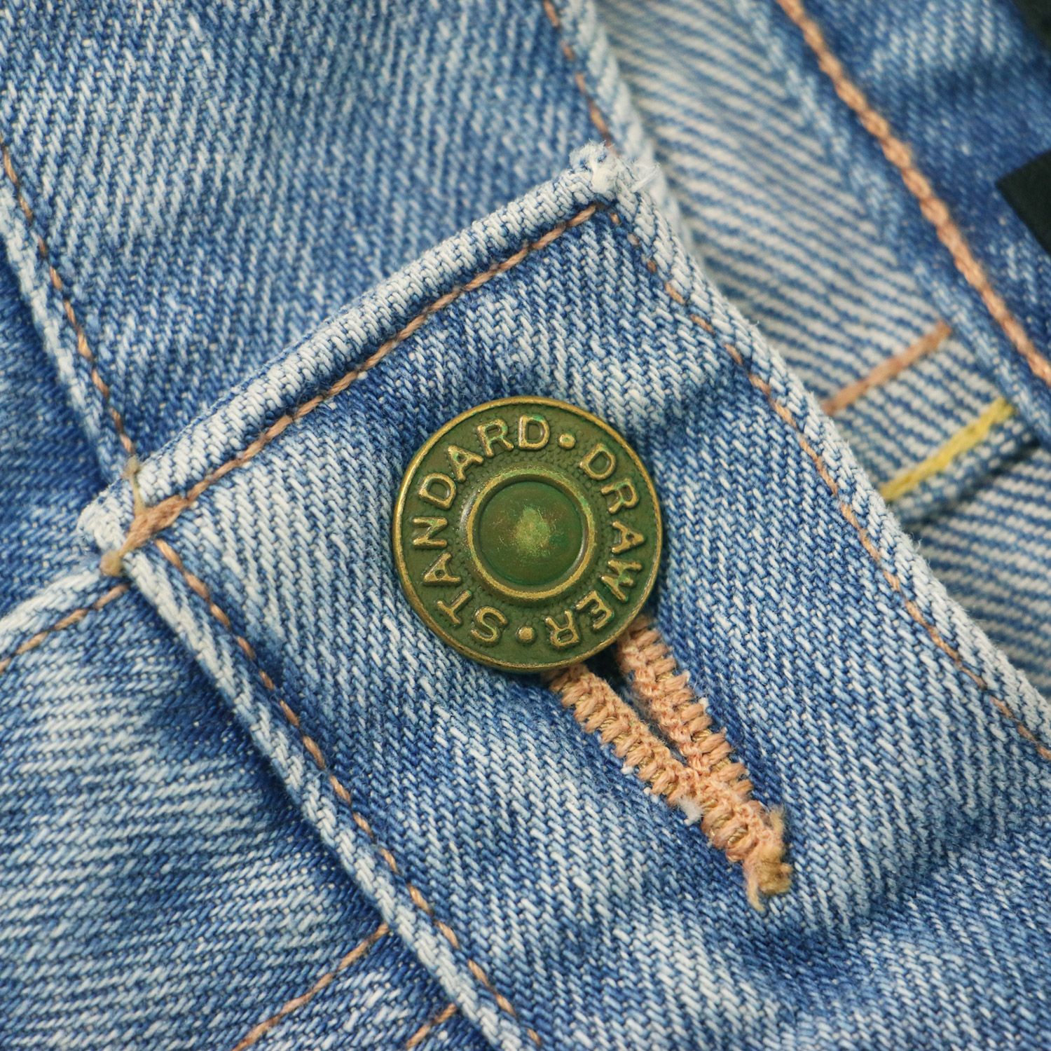 ドゥロワー セルビッジ ワイドデニム 38 DRAWER ドゥロワー パンツ