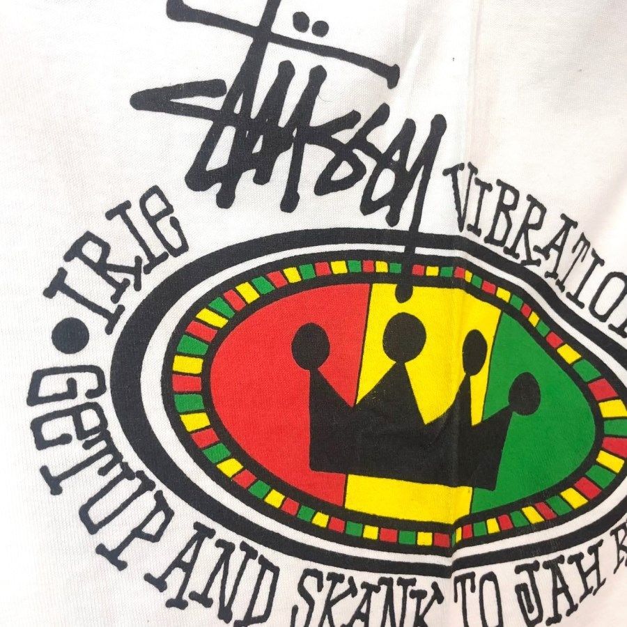 新品メキシコ製ステューシーStussy半袖Tシャツ4面プリント両面プリント