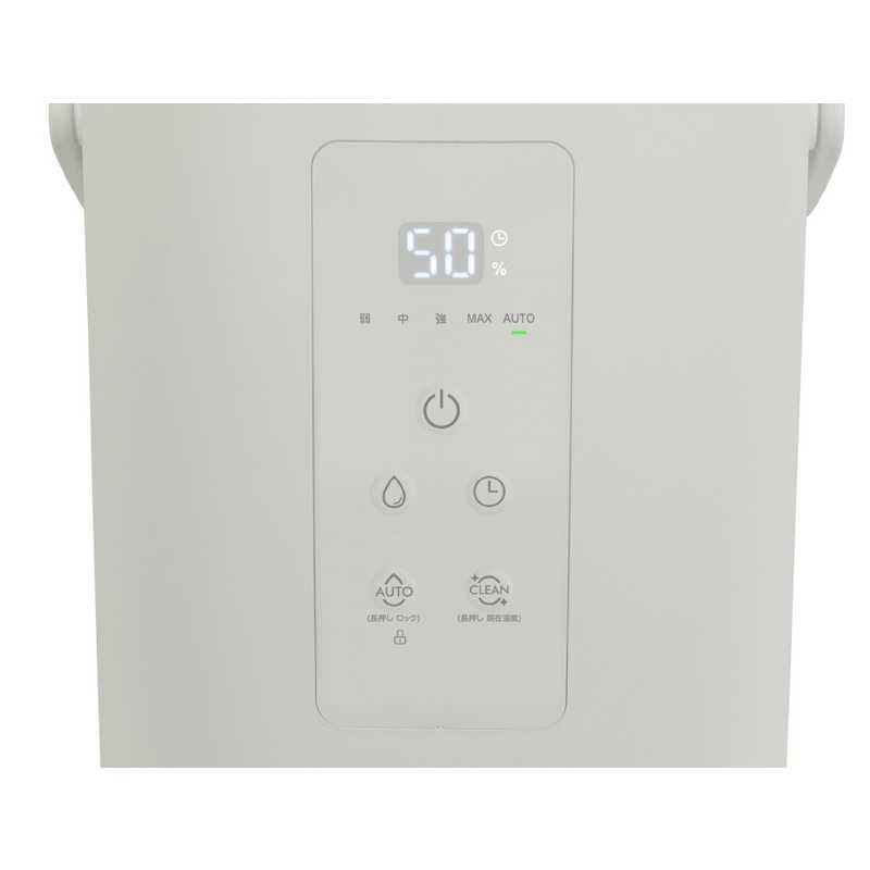 送料無料 ♥ 未開梱 ヤマゼン 上部給水スチーム加湿器 最大加湿量約600mL|h タンク容量約3.0L切タイマー付き マイコン式 スチーム式 EKS-V3-C