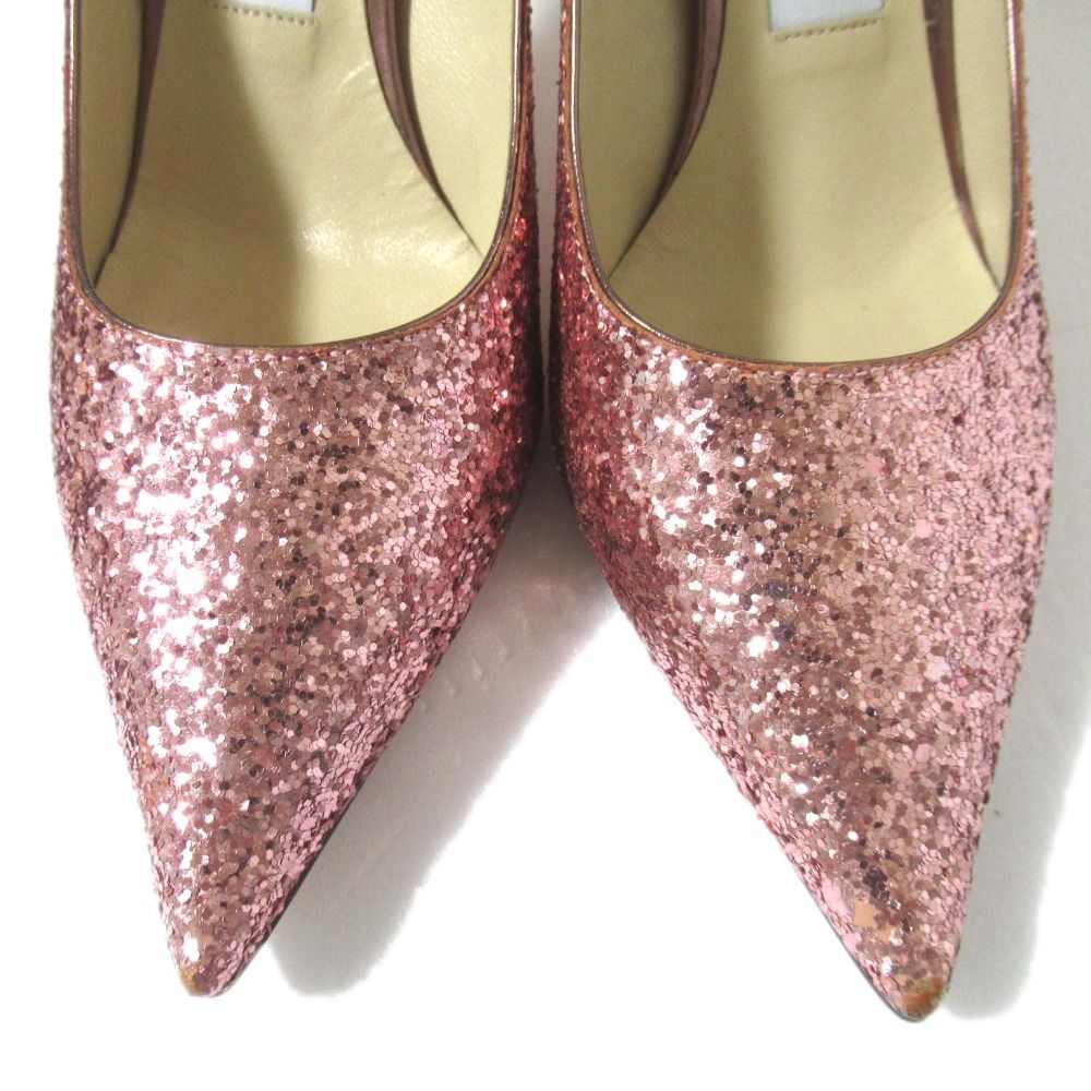 未使用 JIMMY CHOO ジミーチュウ グリッター ポインテッドトゥ 未使用 JIMMY CHOO ジミーチュウ グリッター ポインテッドトゥ