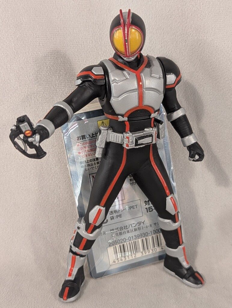 【メルカリ品薄】仮面の魂　ファイズ バンダイ ソフビ魂 仮面ライダーファイズ 仮面ライダーファイズ