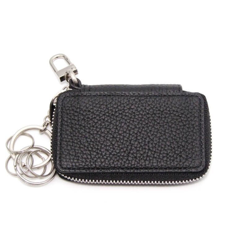 未使用保管品】BVLGARI ブルガリ ブラックレザー スマートキーケース