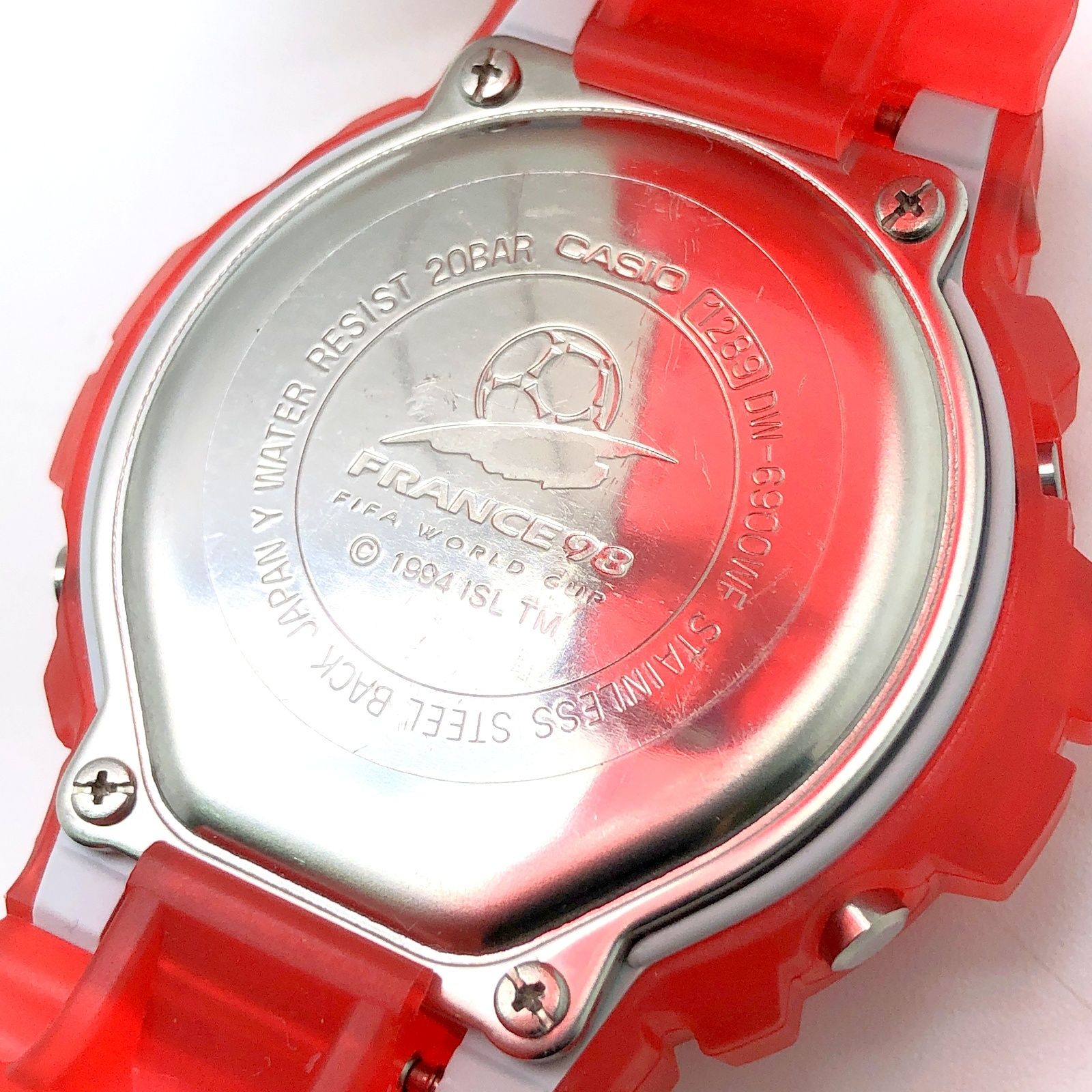 G-SHOCK FIFA World Cup 1998 腕時計 特別プライス※【限定記念モデル】G-SHOCK 「FIFA World Cup 1998
