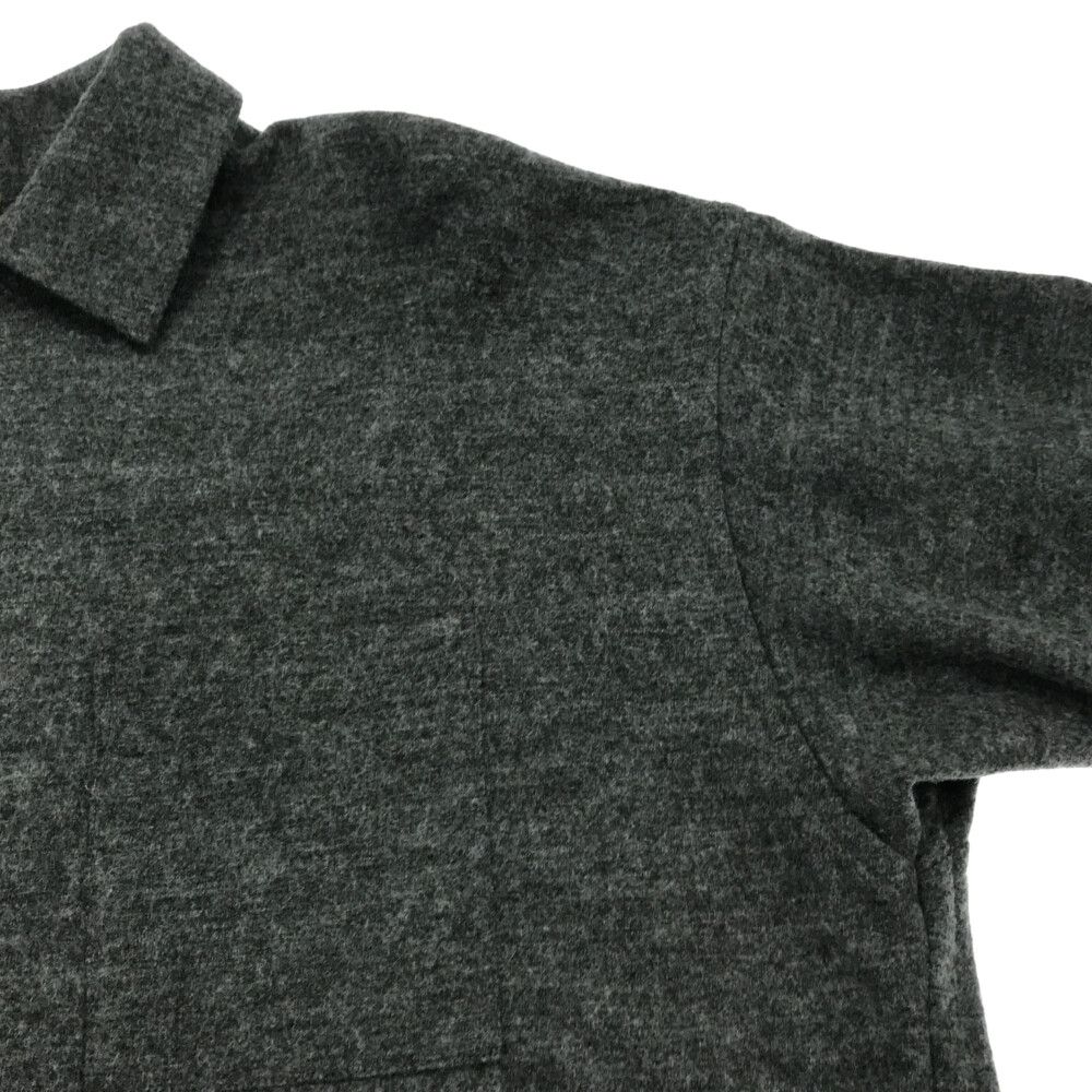 Blanc YM (ブランワイエム) 21AW Milled Wool Shirt BL-21A-MWS