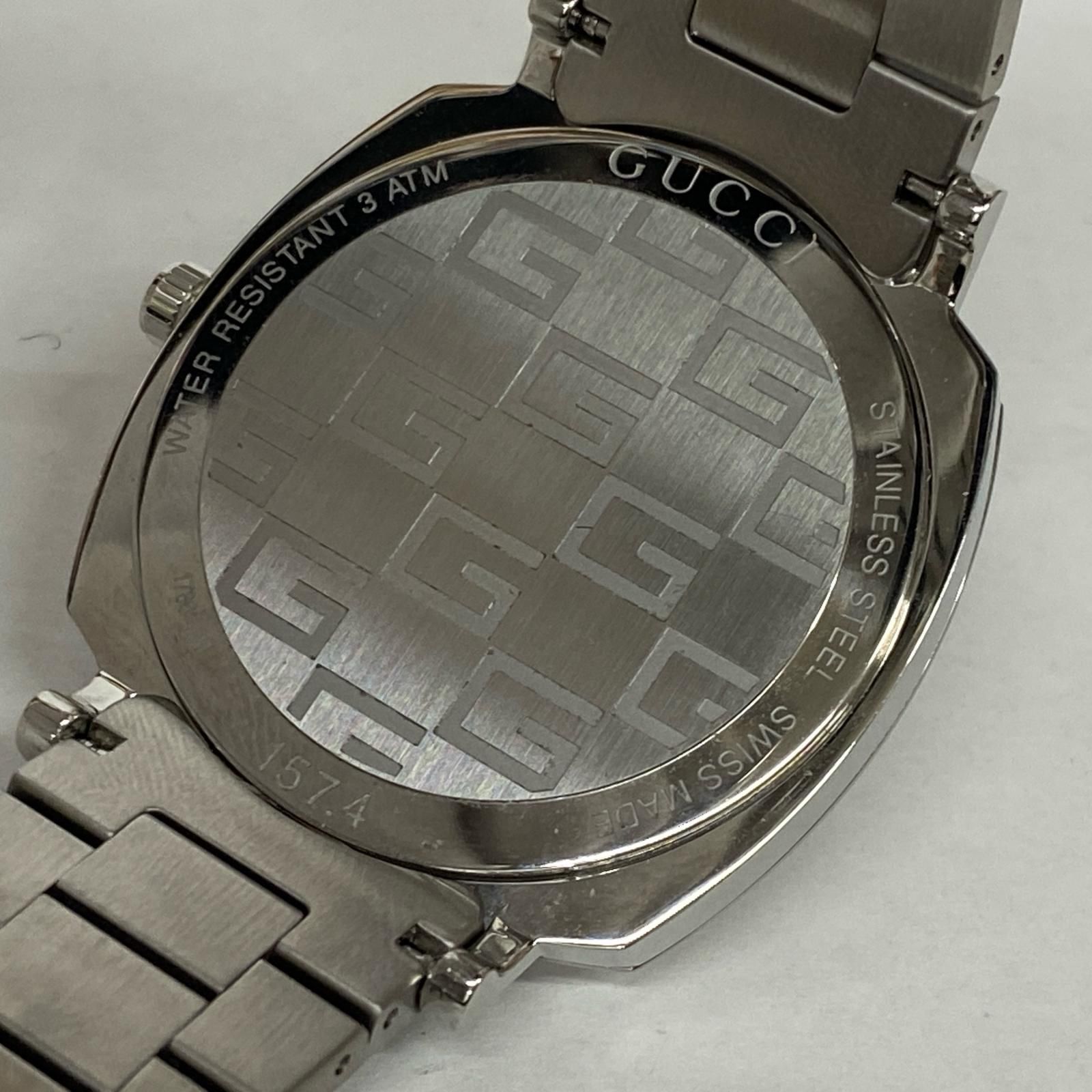 加古川店】 中古 GUCCI | グッチ 腕時計 グリップ 157.4 シルバー  