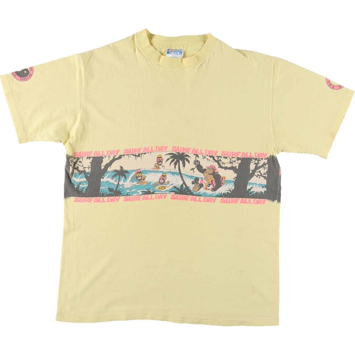 古着 90年代 ヘインズ Hanes サーフ スケートTシャツ USA製 メンズL ヴィンテージ/eaa443355
