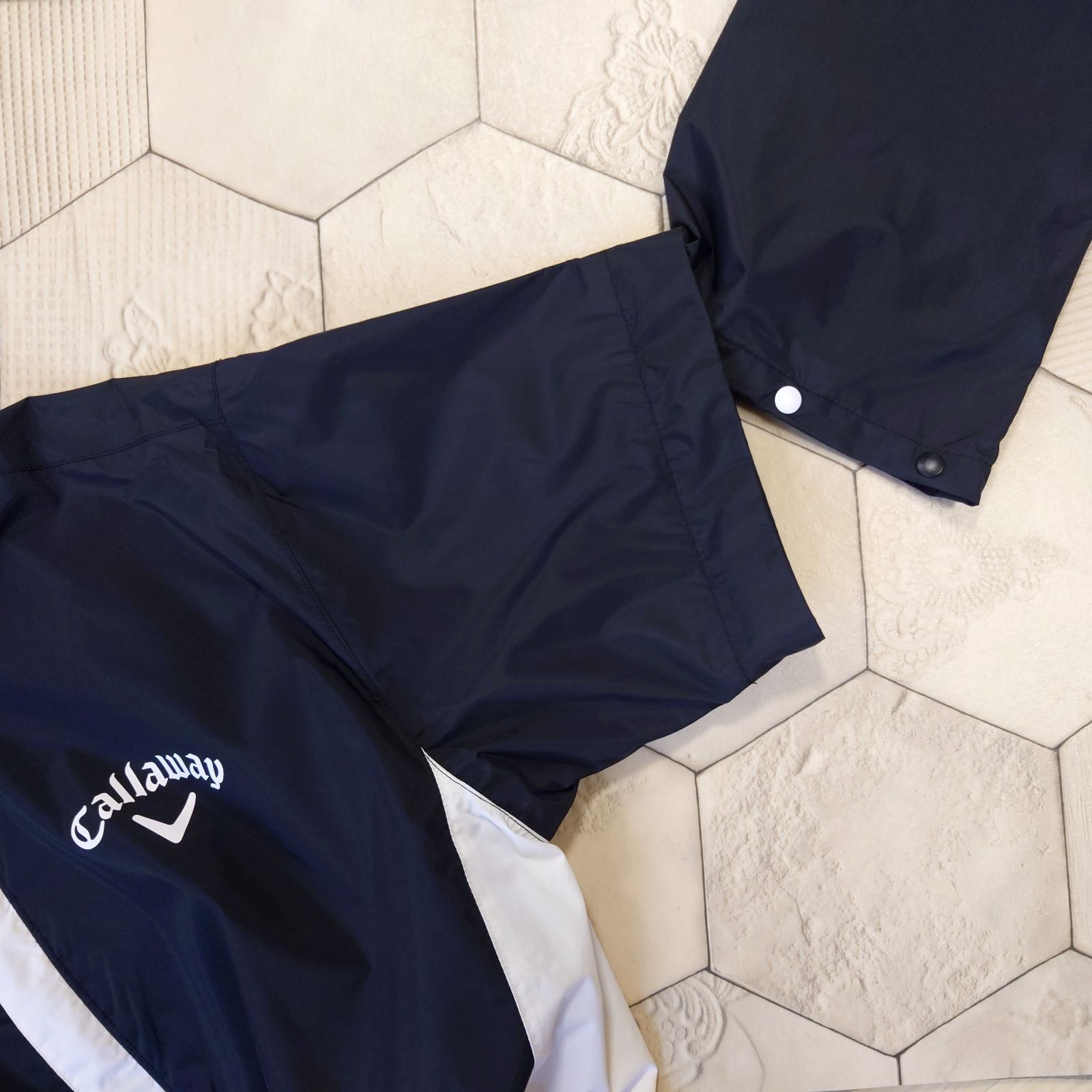 驚くほどの Callaway Golf 上下セット レインウェア ナイロン ブラック モノトーン 価格比較でお得にお買物。