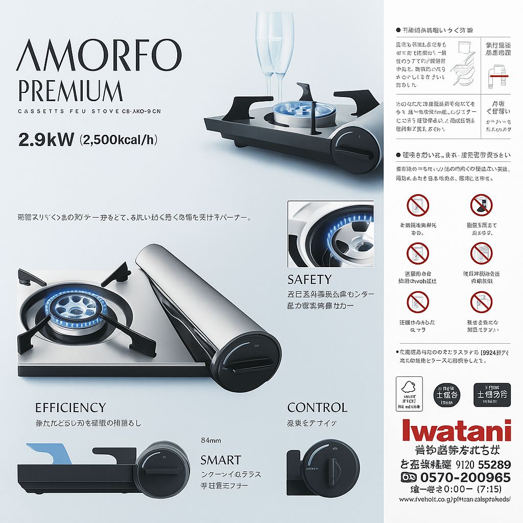 イワタニ カセットフー アモルフォ CB-AMO-80N