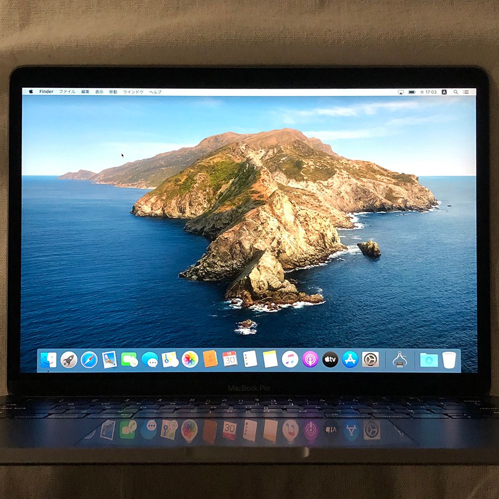 Apple - ◆ジャンク品・本体のみ◆Apple MacBook Pro (13インチ 2019 Thunderbolt 3ポート x 4)【i5・16GB・256GB】★トラックパッド異常 他　A1989 EMC3358/LT-JUNK-250822（329540） 本体のみ】Apple MacBook Pro (13インチ, 2019, Thunderbolt 3