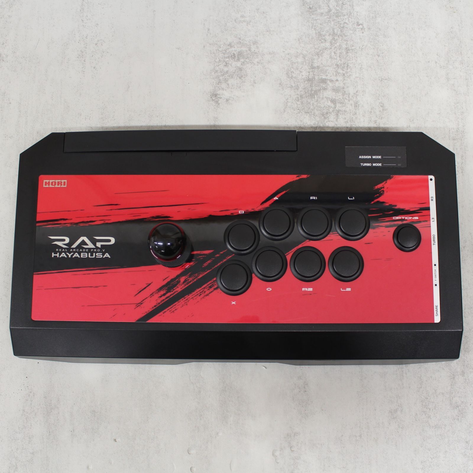 S108)HORI/ホリ リアルアーケードPro.V HAYABUSA PS4-055 隼