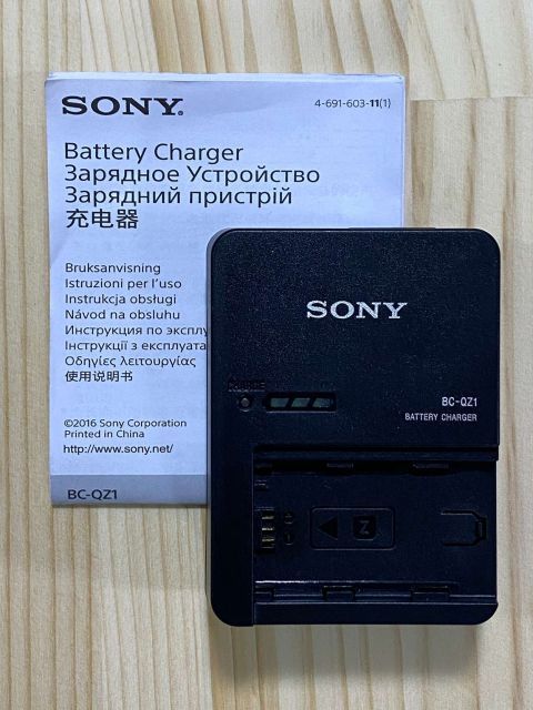 ソニー SONY バッテリーチャージャー BC-QZ1