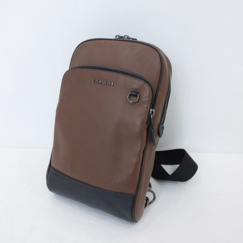 姫路東店 COACH | コーチ ボディバッグ グラハムパック 89934 カーフスキン 122