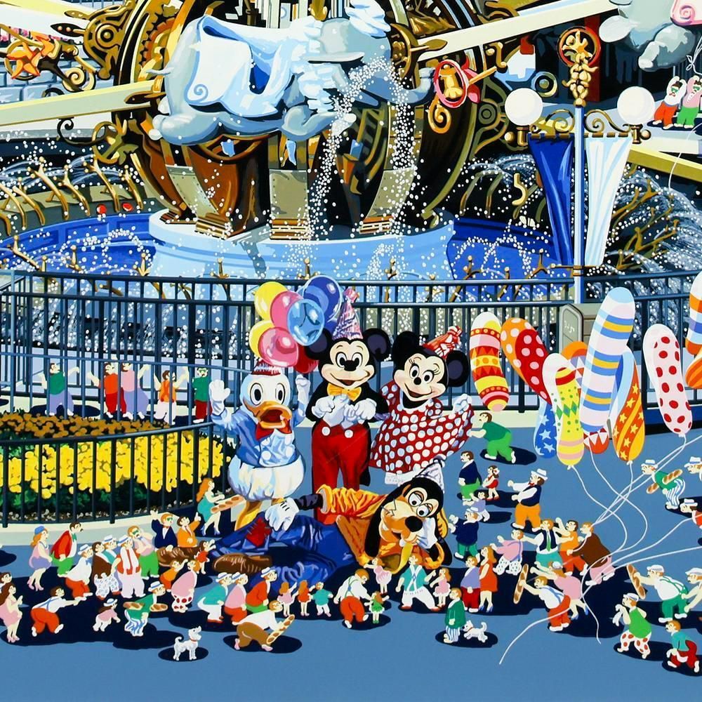 ヒロヤマガタ【ダンボ】 ディズニー シルクスクリーン ヒロヤマガタ【ダンボ】 ディズニー シルクスクリーン 真作】【WISH