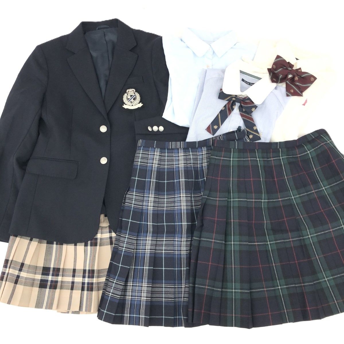 EAST BOY イーストボーイ ヴィーナス 制服10点セット セットアップ サイズ ジャケット11号 他9号 マルチ |ネイビー レディース 240001144716