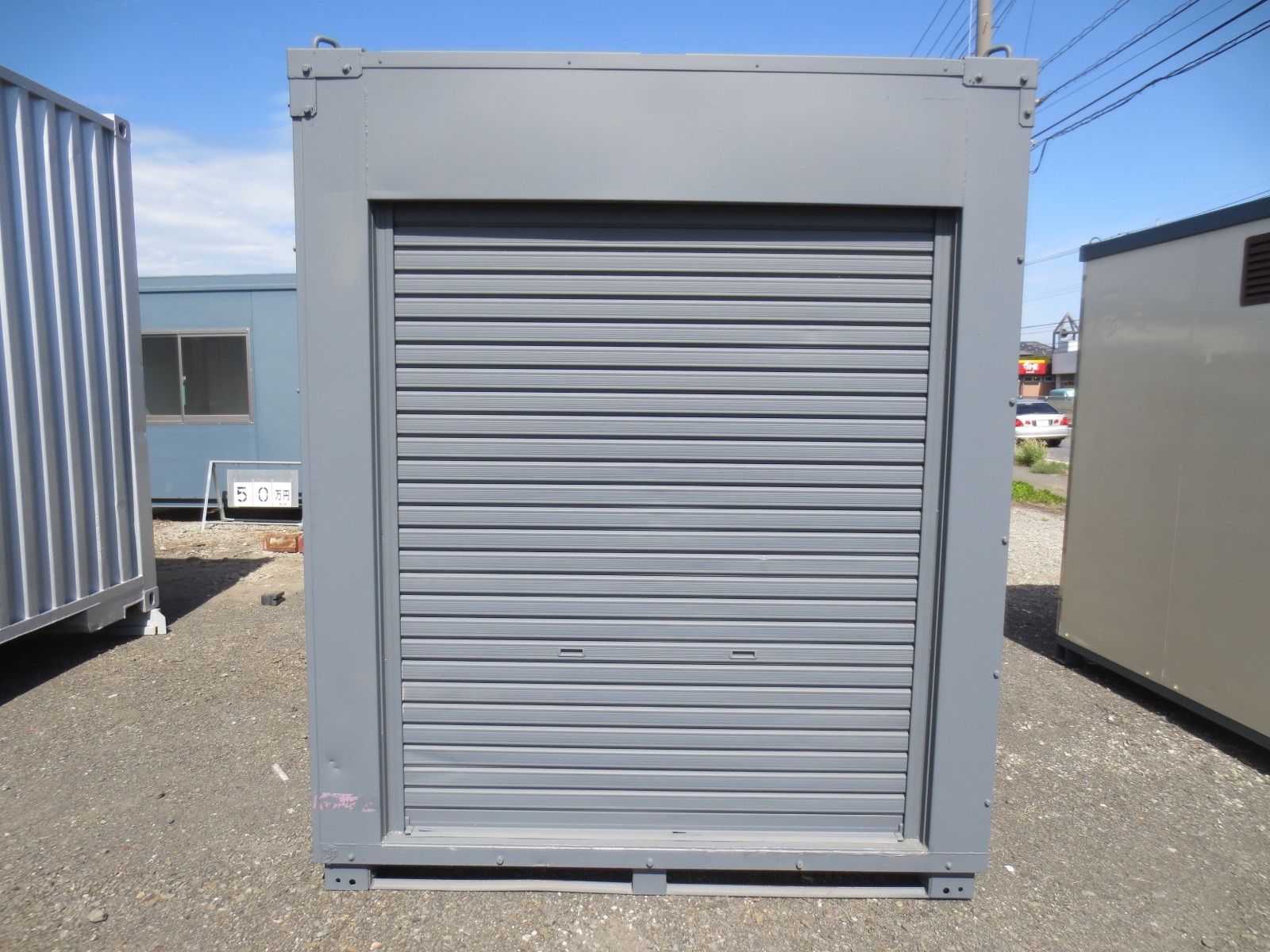 コンテナ ガレージ 物置に