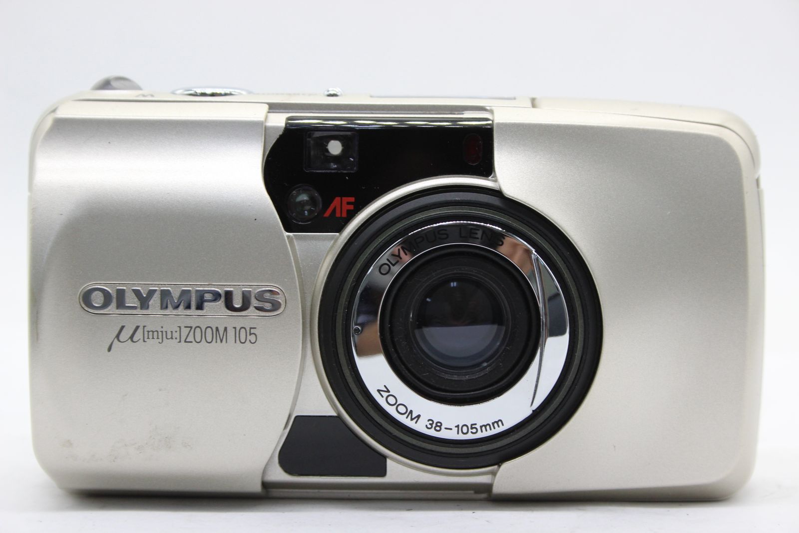 返品保証】 オリンパス Olympus μ Zoom 105 ゴールド AF 38-105mm