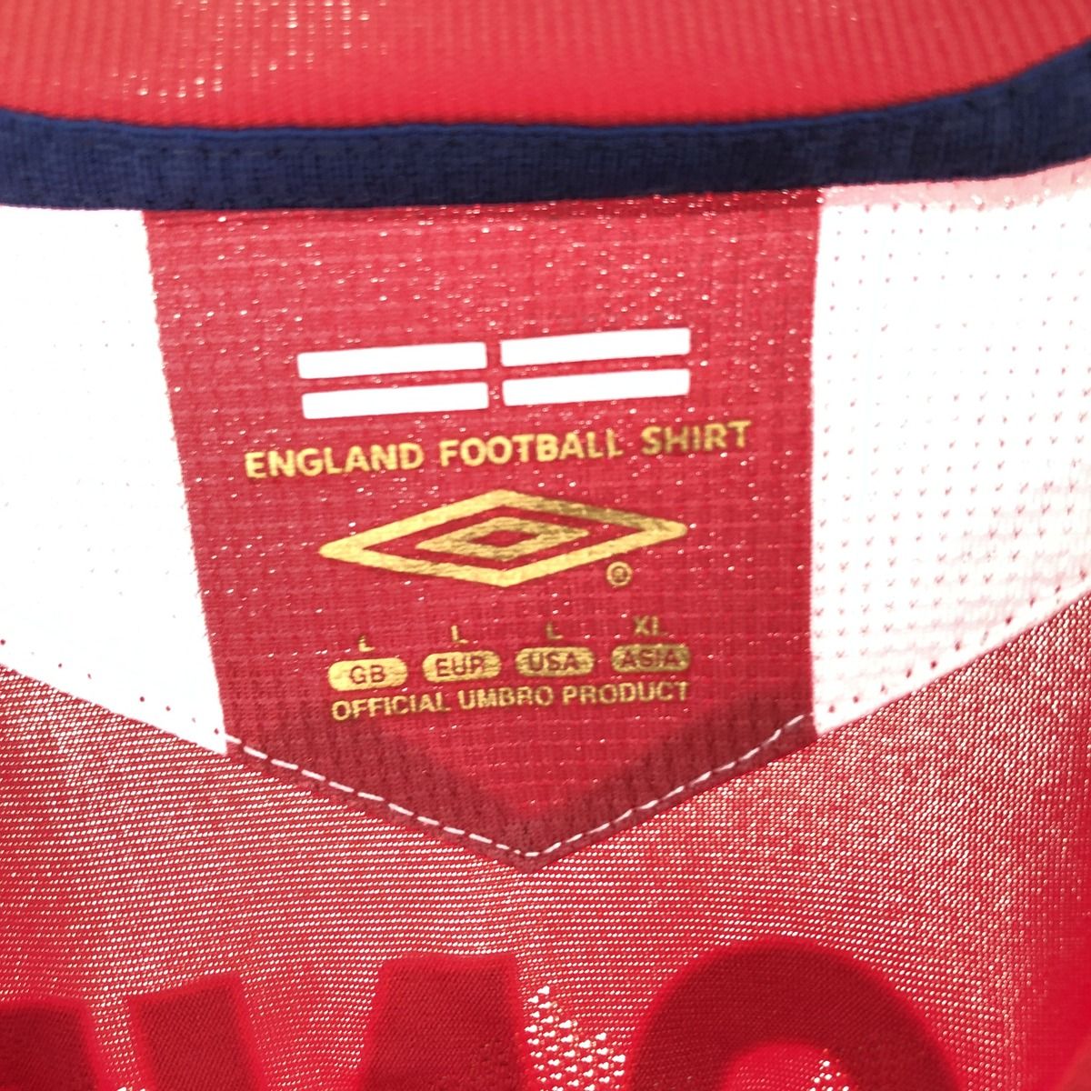 古着 アンブロ UMBRO イングランド代表 ROONEY サッカー