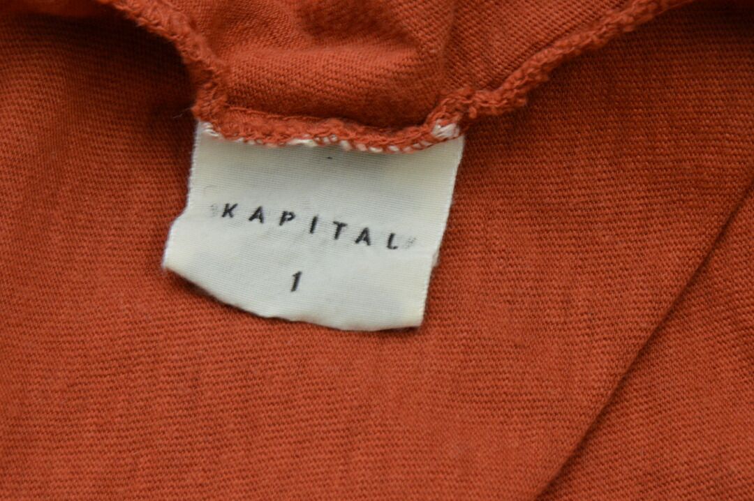 キャピタルKAPITAL Tシャツ KAPITAL - キャピタル kapital 22SS 天竺 ルーキー クルー T