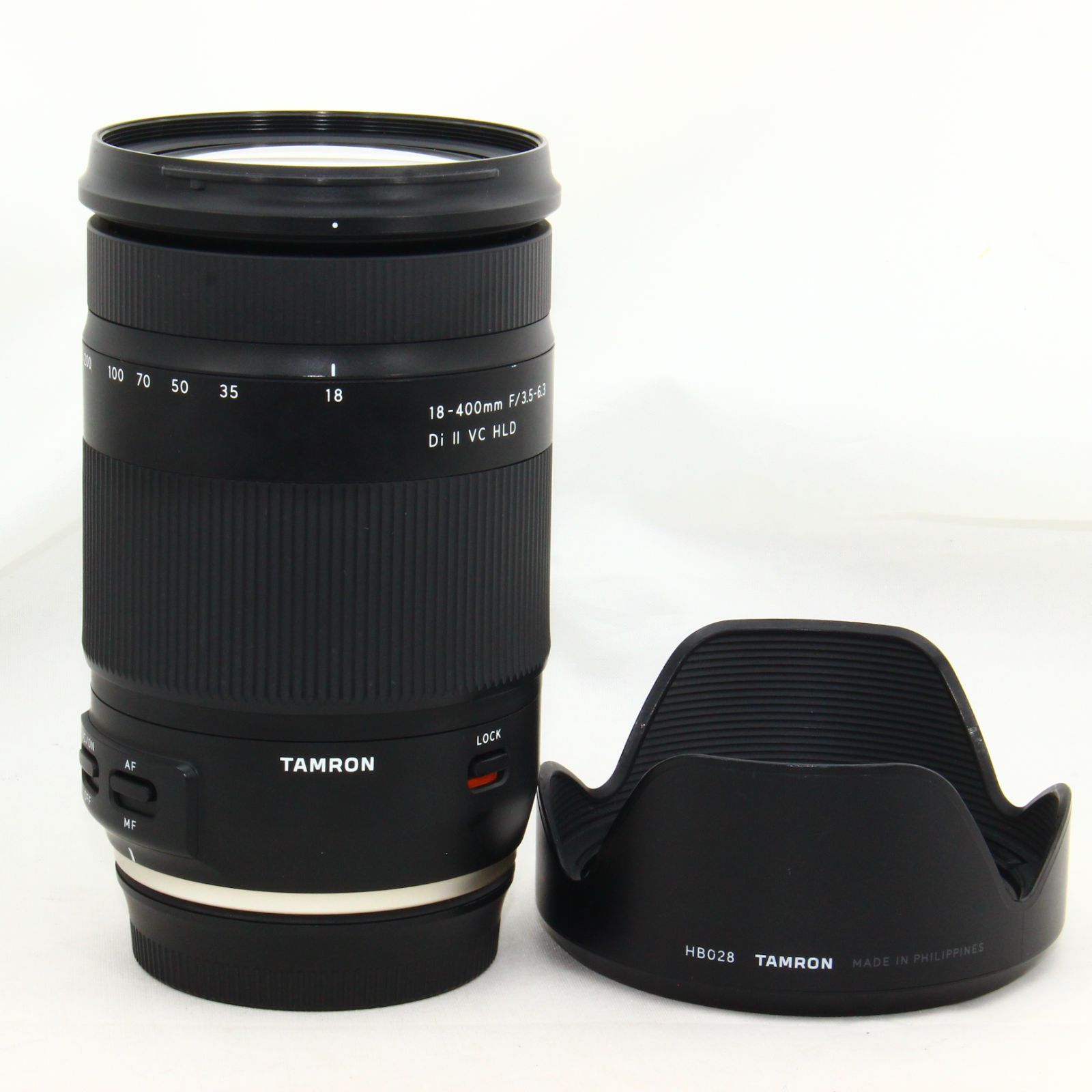 TAMRON 高倍率ズームレンズ 18-400mm F3.5-6.3 DiII VC HLD キヤノン用 APS-C専用 B028E - メルカリ