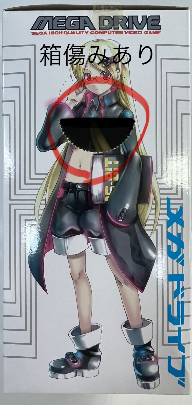 (未使用･未開封品)　セガ・ハード・ガールズ プレミアムフィギュア"メガドライブ" 0pbj0lf 未開封、箱傷みあり セガ・ハード・ガールズ プレミアム