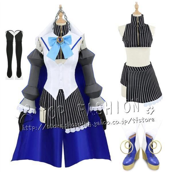 バーチャルYouTuber VTuber オーロ?クロニー OuroKronii コスプレ衣装 ウィッグ 靴 道具別売り