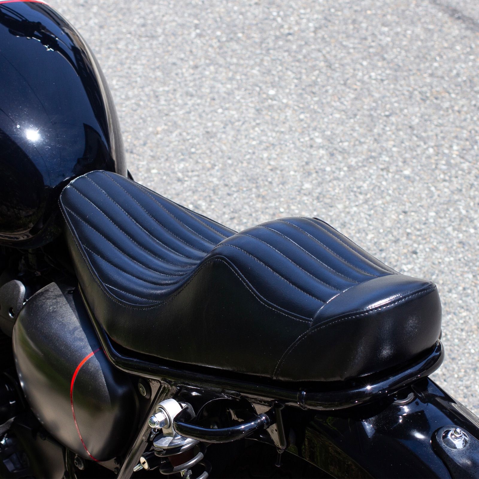 【W650/400/800用】MOTOR ROCK ベーツタイプ TTシート W650/400/800用 ベーツタイプ 'Narrow' TTシート Chopper Only
